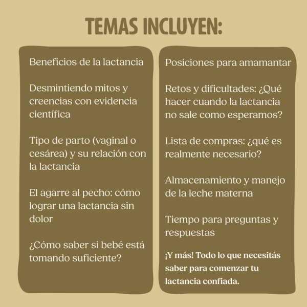 Curso PREGRABADO Fundamentos de La Lactancia - Imagen 5