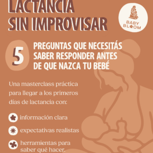 Masterclass: Lactancia sin improvisar