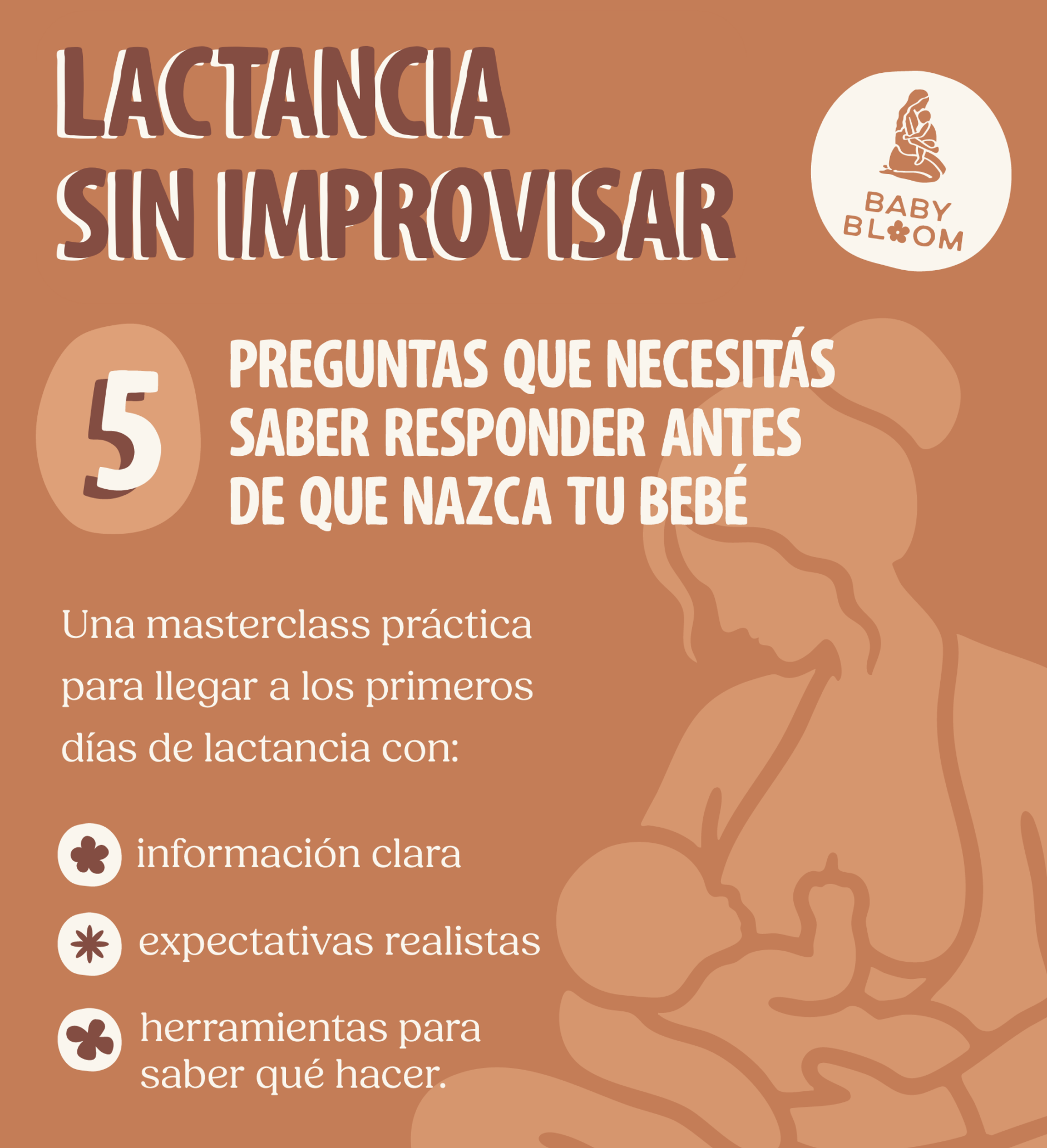 Masterclass: Lactancia sin improvisar